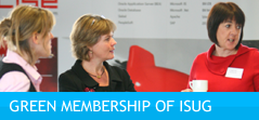 green membership of isug